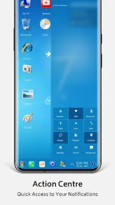 Win 7 Theme 2 For Launcher android App screenshot 0